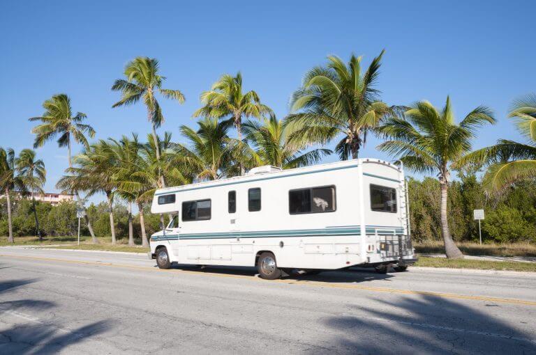 RV in Key West, Florida, USA