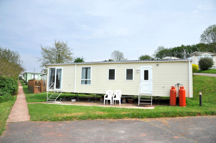 Static vacation or holiday caravans in a well tended and tranquil country caravan park.