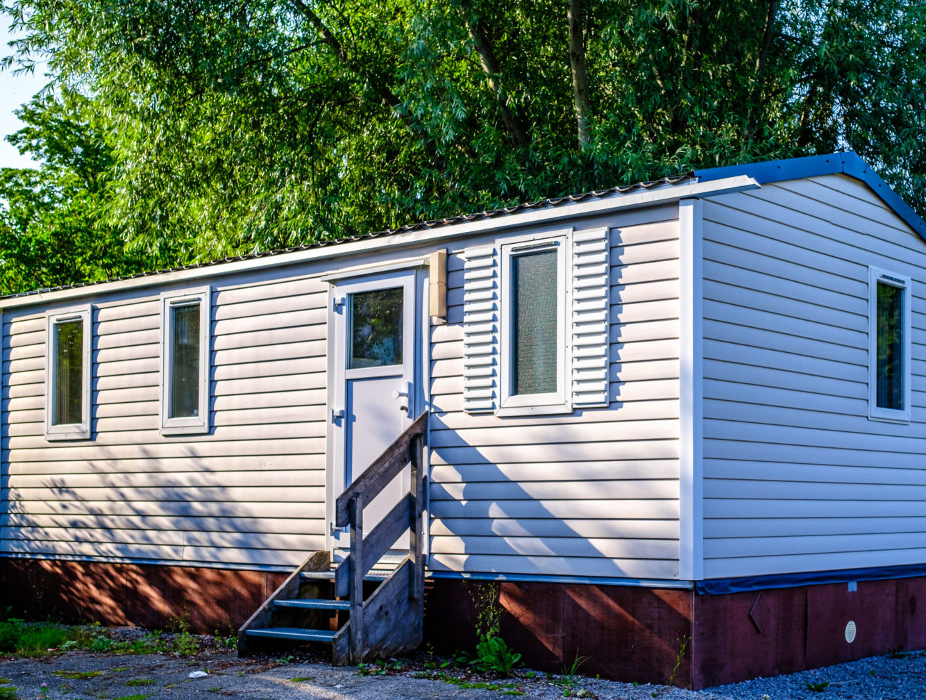 typical mobile office or living container - photo