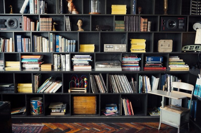 7 Vertical Book Display Solutions for Tiny Homes That Maximize Every Inch